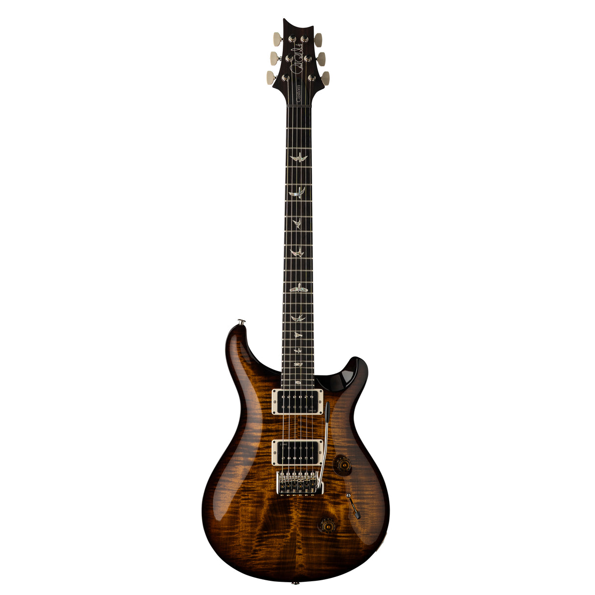 PRS Custom 24 10-Top Solid Body Electric Guitar - Black Gold