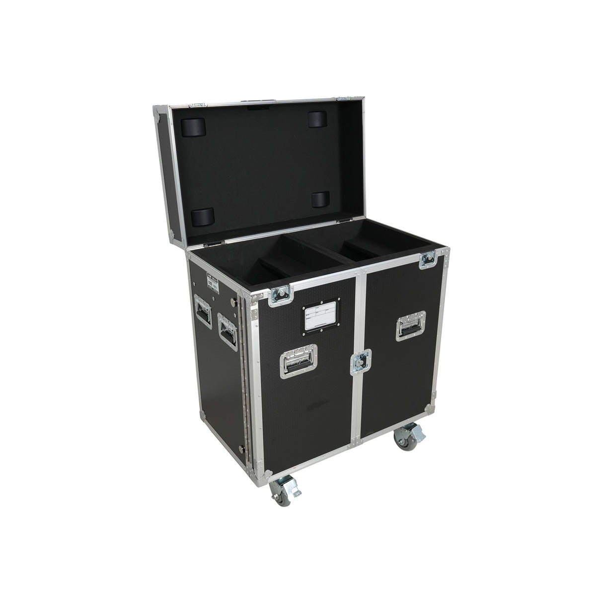 ProX XS-MH30WASHX2W for Two Moving Head Fixtures ATA Flight Style Road Case with Casters