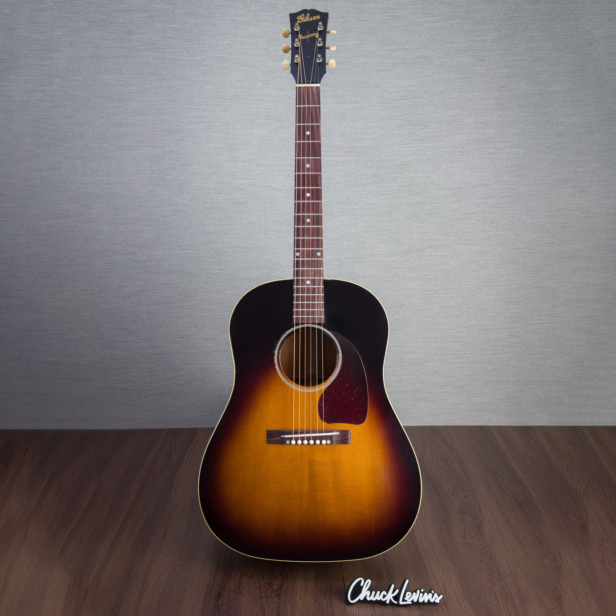 Gibson Custom Shop Murphy Lab 1942 Banner J-45 Light Aged Acoustic Guitar - Vintage Sunburst Light - #22533055