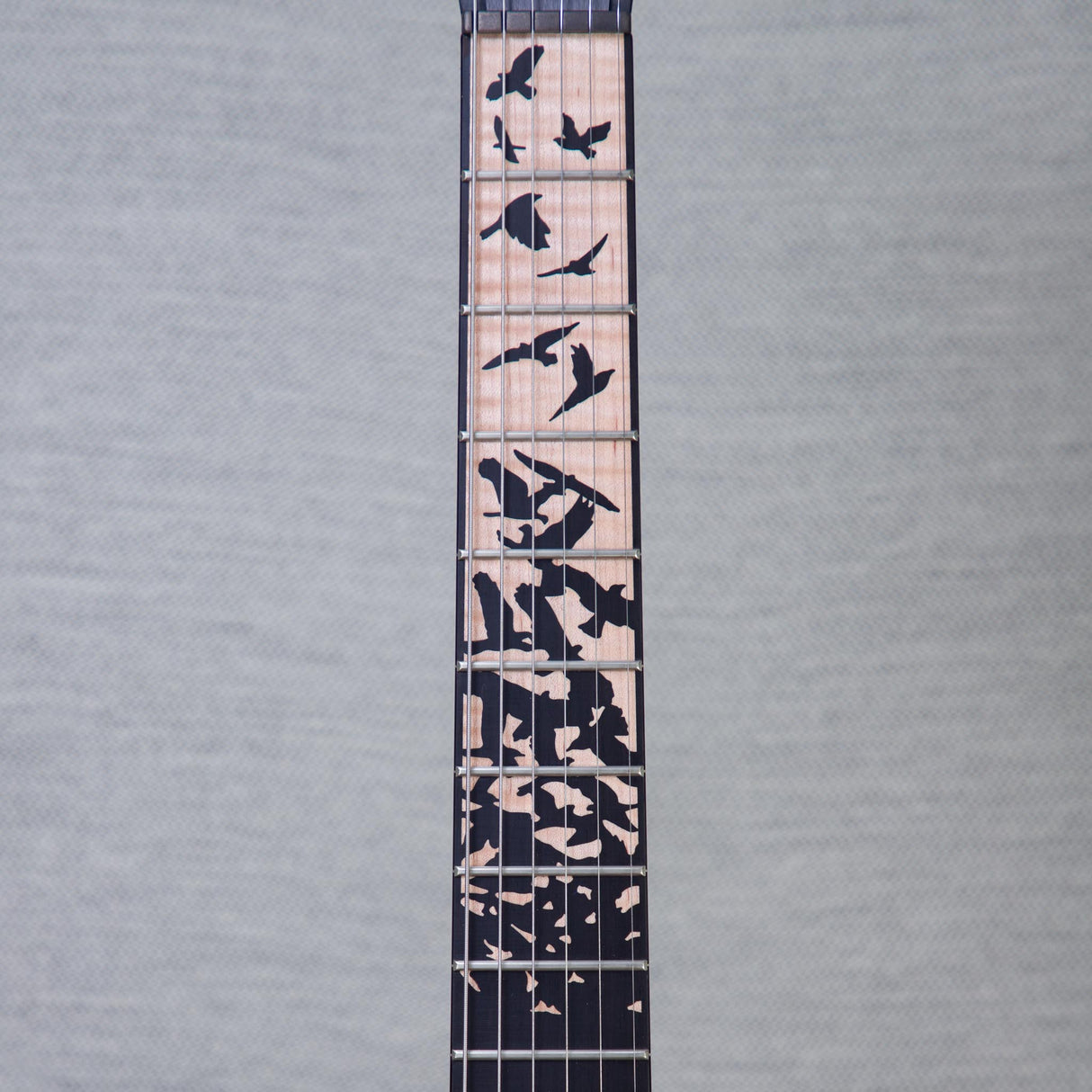 PRS Limited Edition Custom 24 "Birds of a Feather" Electric Guitar - Charcoal Microburst - #0430807