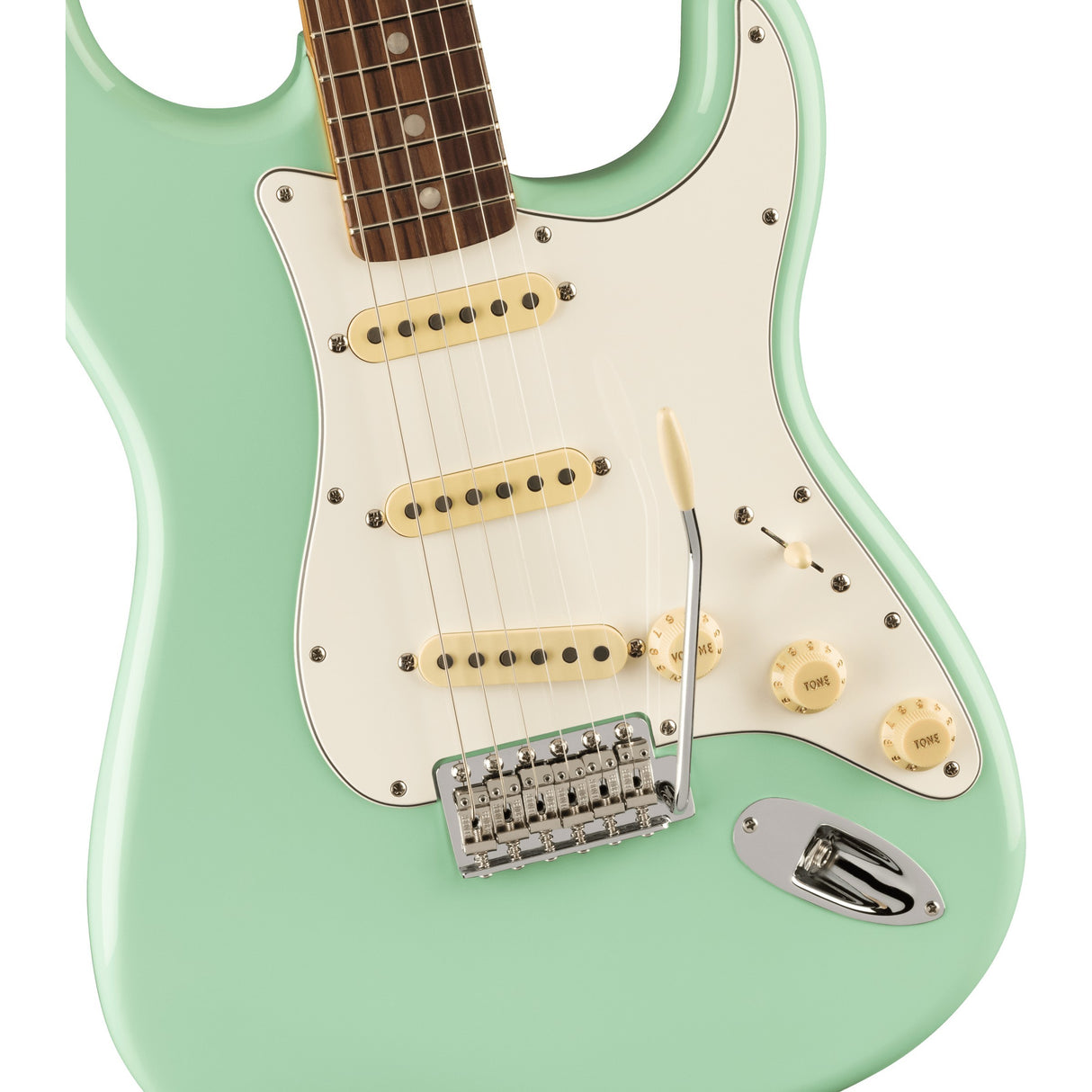 Fender Vintera II '70s Stratocaster Electric Guitar, Rosewood FIngerboard - Surf Green - New