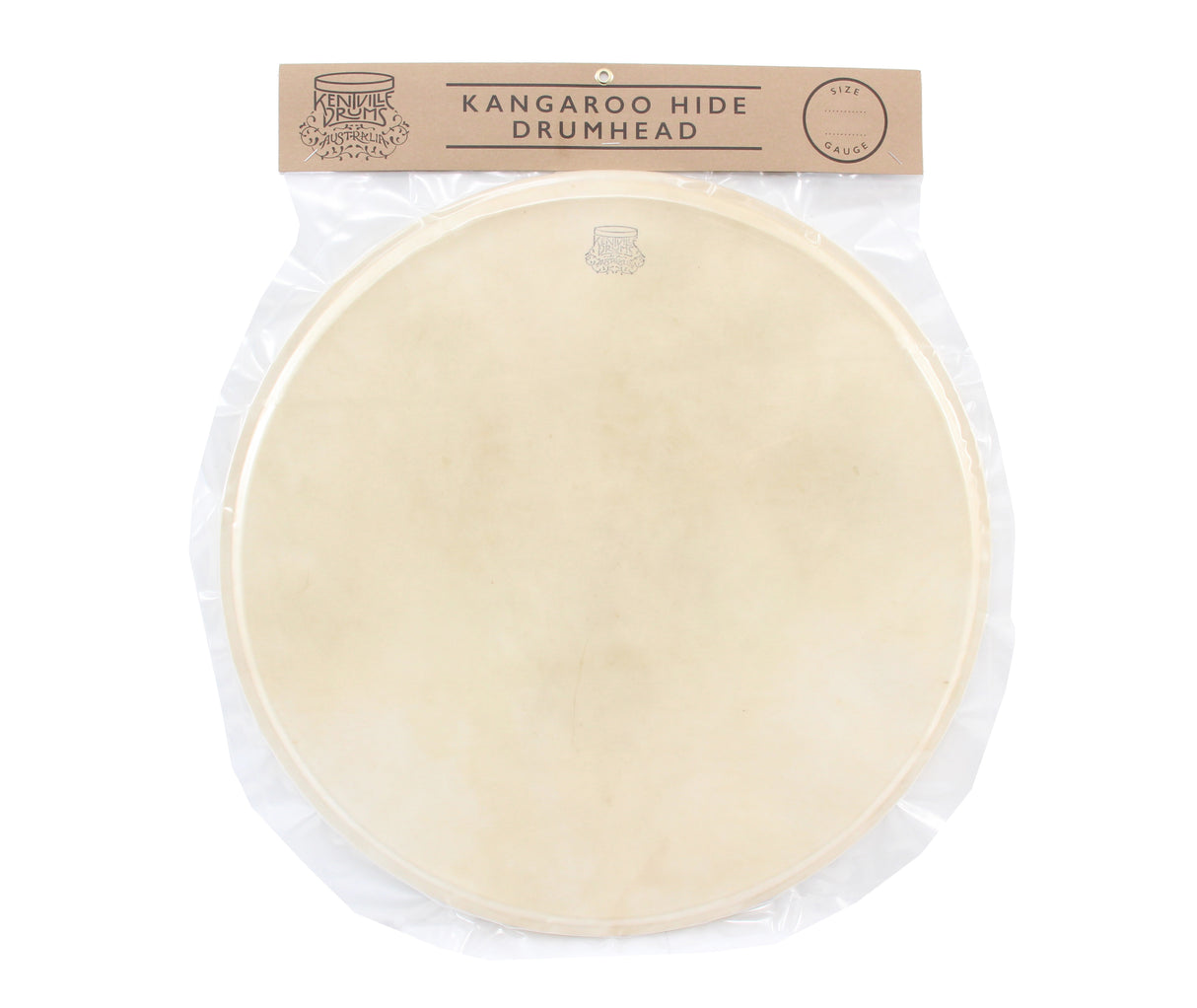 Kentville KD-20BDH 20" Kangaroo Hide Bass Drum Head - Heavy
