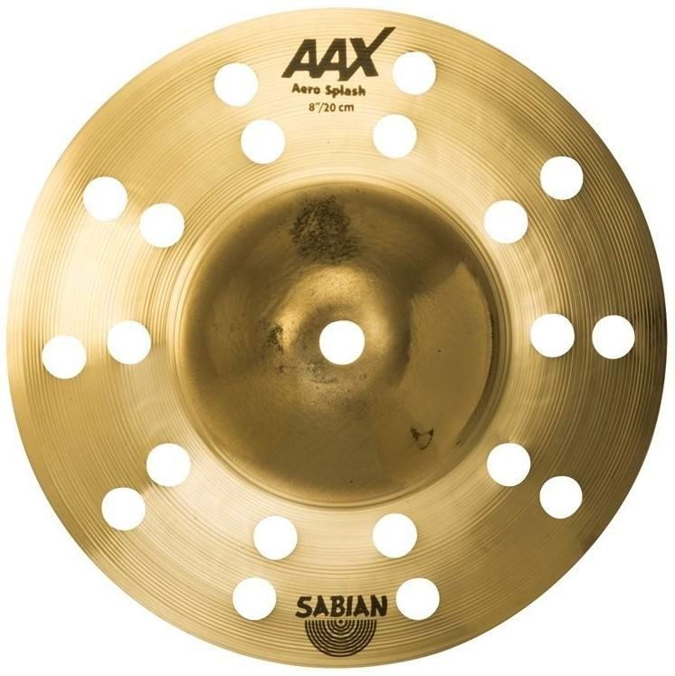 Sabian 8" AAX Aero Splash Cymbal - Brilliant Finish