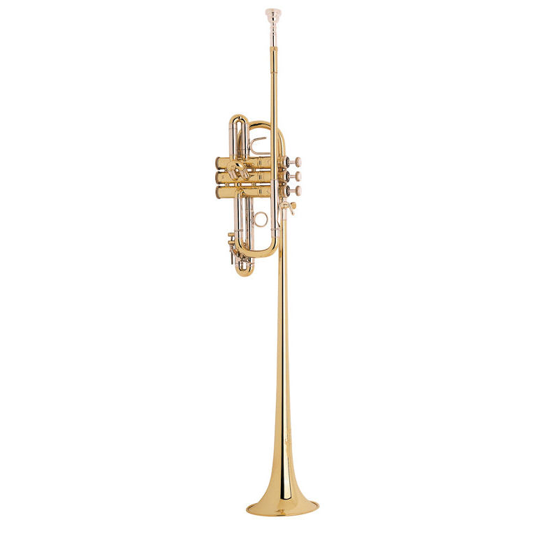 Bach B185 Stradivarius B-Flat Triumphal Trumpet Outfit