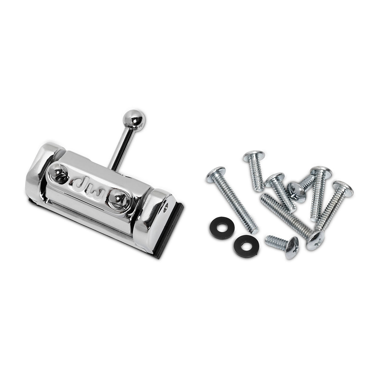 DW Drums 5 Position Butt Plate - Chrome