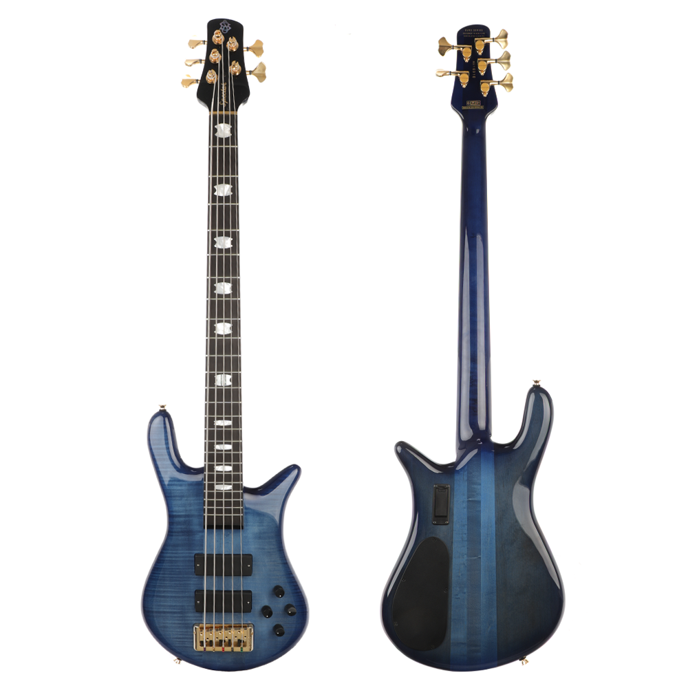 Spector Euro 5 LT 5-String Bass Guitar - Blue Fade Gloss - New