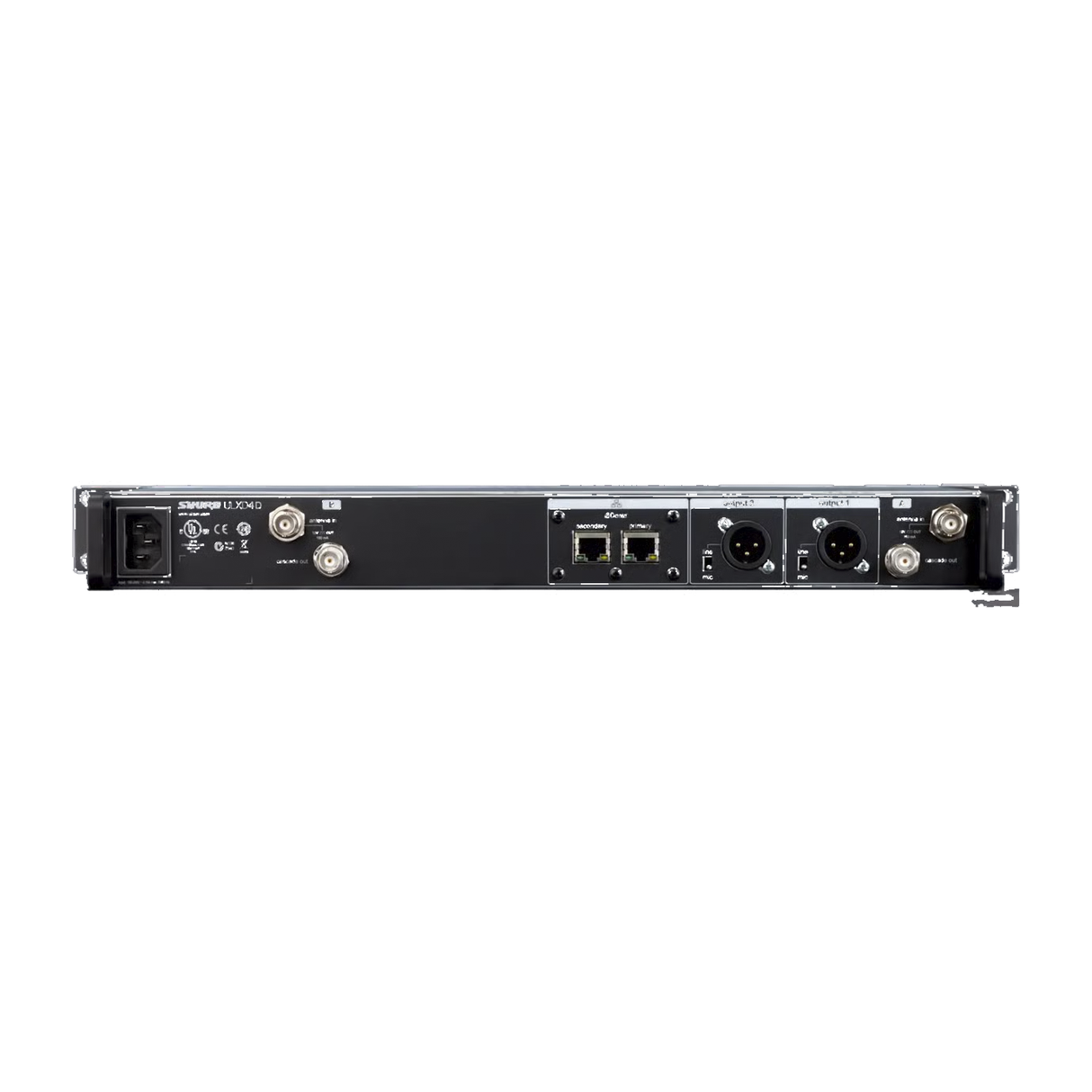 Shure ULXD4D Wireless Wide-Band Digital Receiver - G57 Band - New
