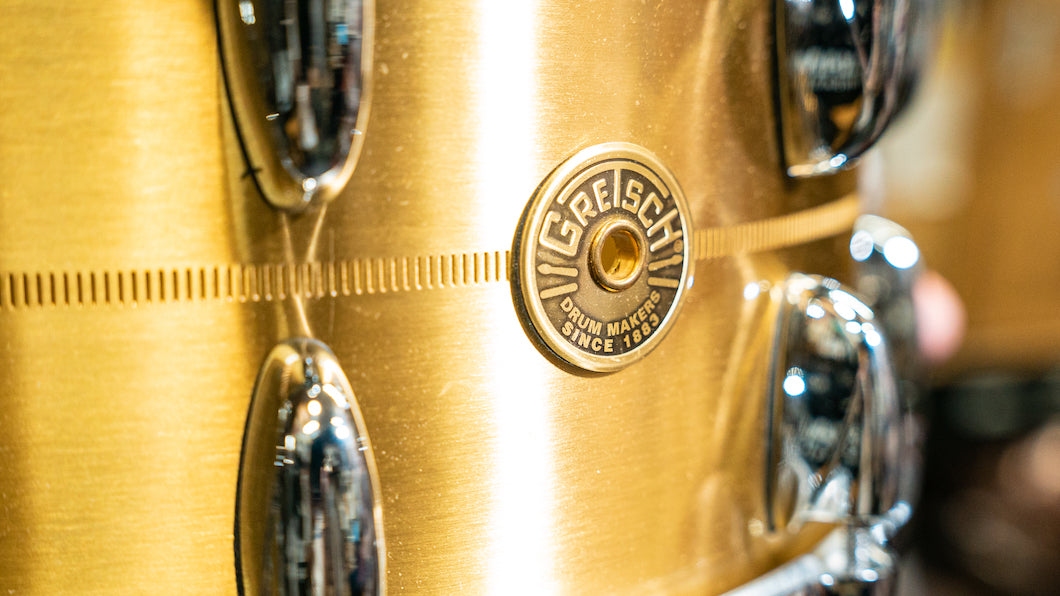 Gretsch 14 x 6.5-Inch USA Bell Brass Snare Drum - Preorder