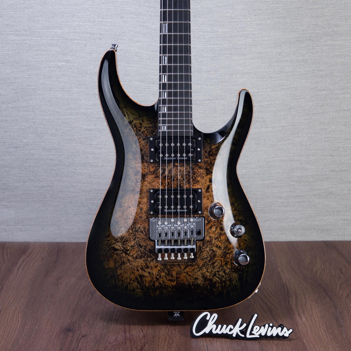 ESP Custom Shop Horizon FR CTM Electric Guitar - See Thru Black Burst - #E2341252