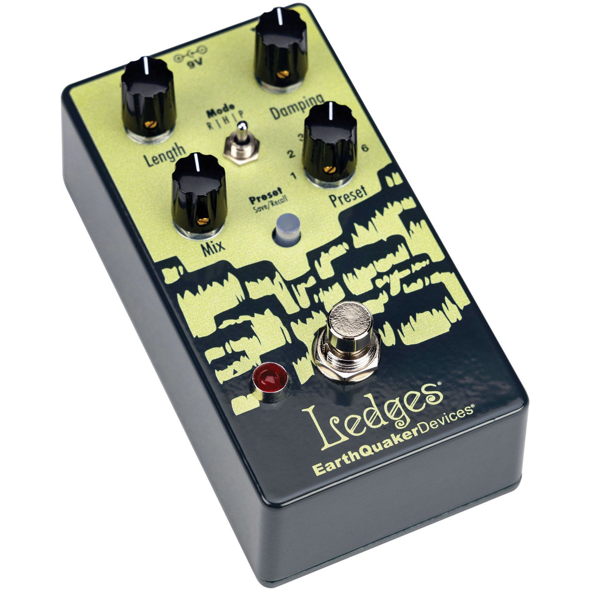 EarthQuaker Devices Ledges Tri-Dimensional Reverberation Effects Pedal