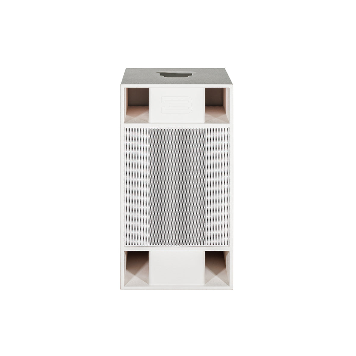 BASSBOSS Sublim8 Column PA Speaker wIth 18-inch Sub - White