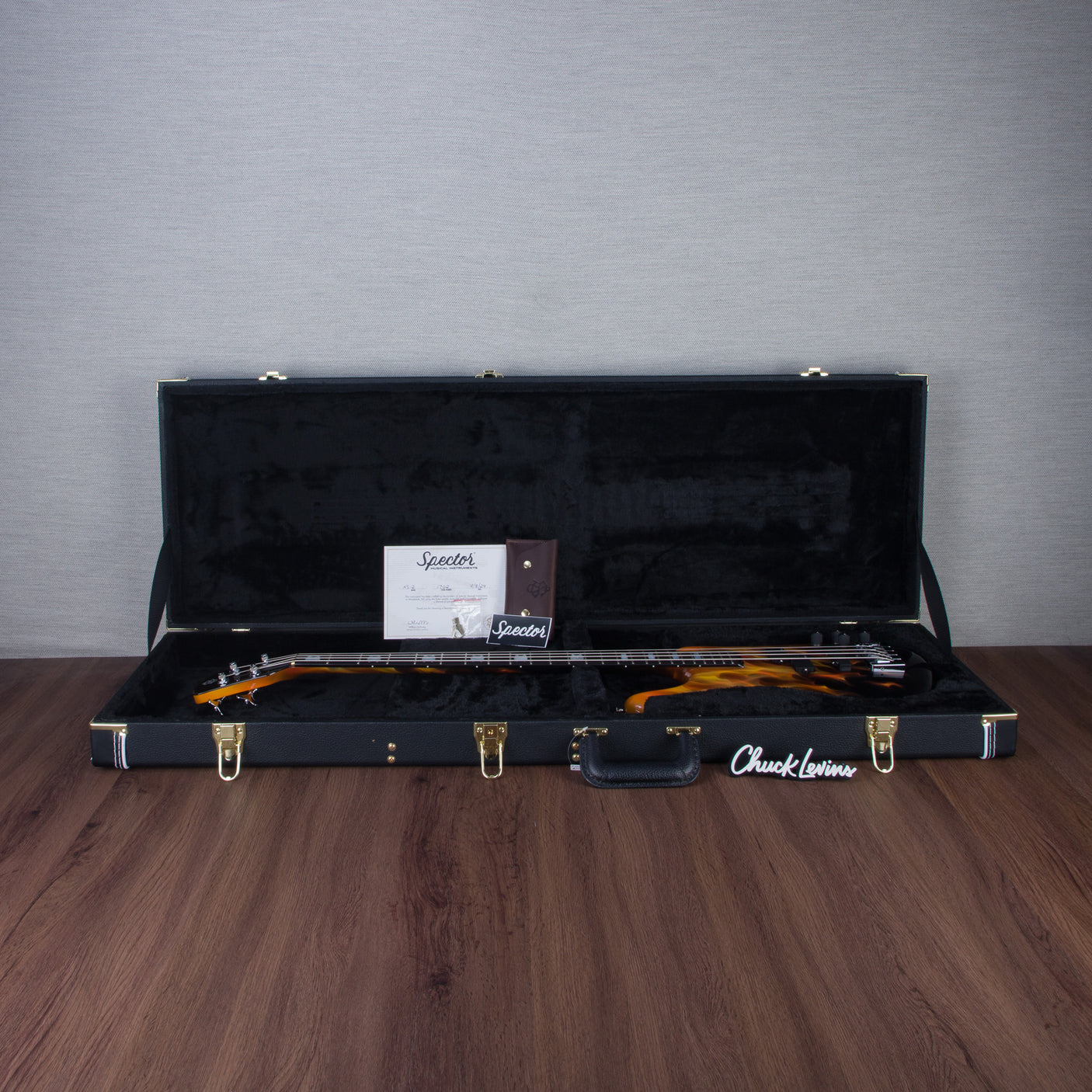 Spector USA Custom NS-2 Hot Rod Series Painted by Dan Lawrence Electric Bass Guitar - Hot Rod #10 - CHUCKSCLUSIVE - #1702