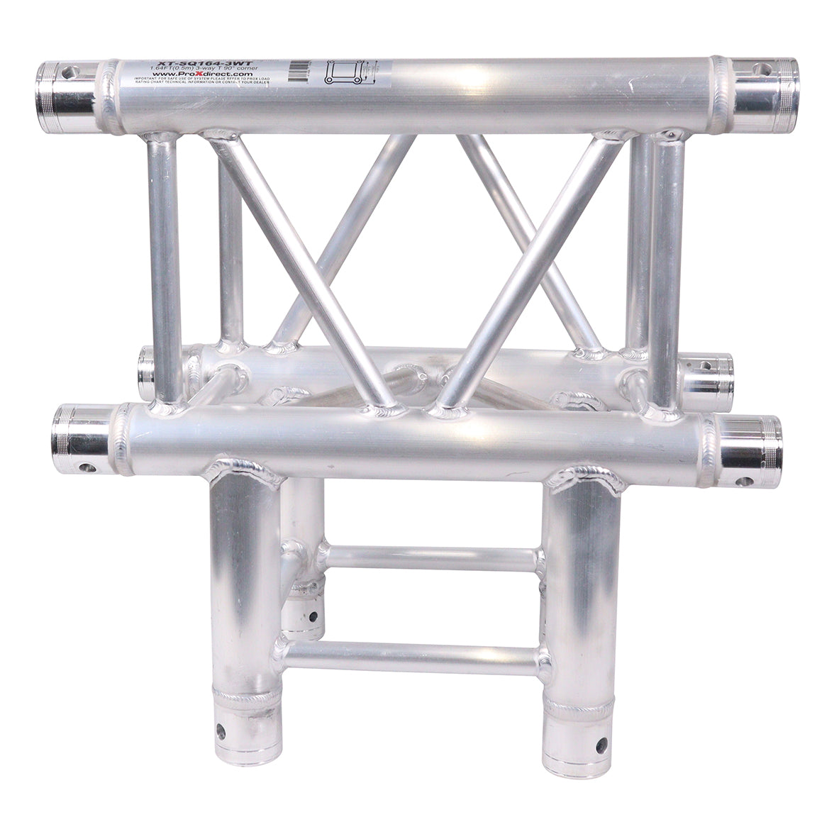ProX XT-SQ164-3WT Square Truss Corner Block 3 Way T 90 Degree