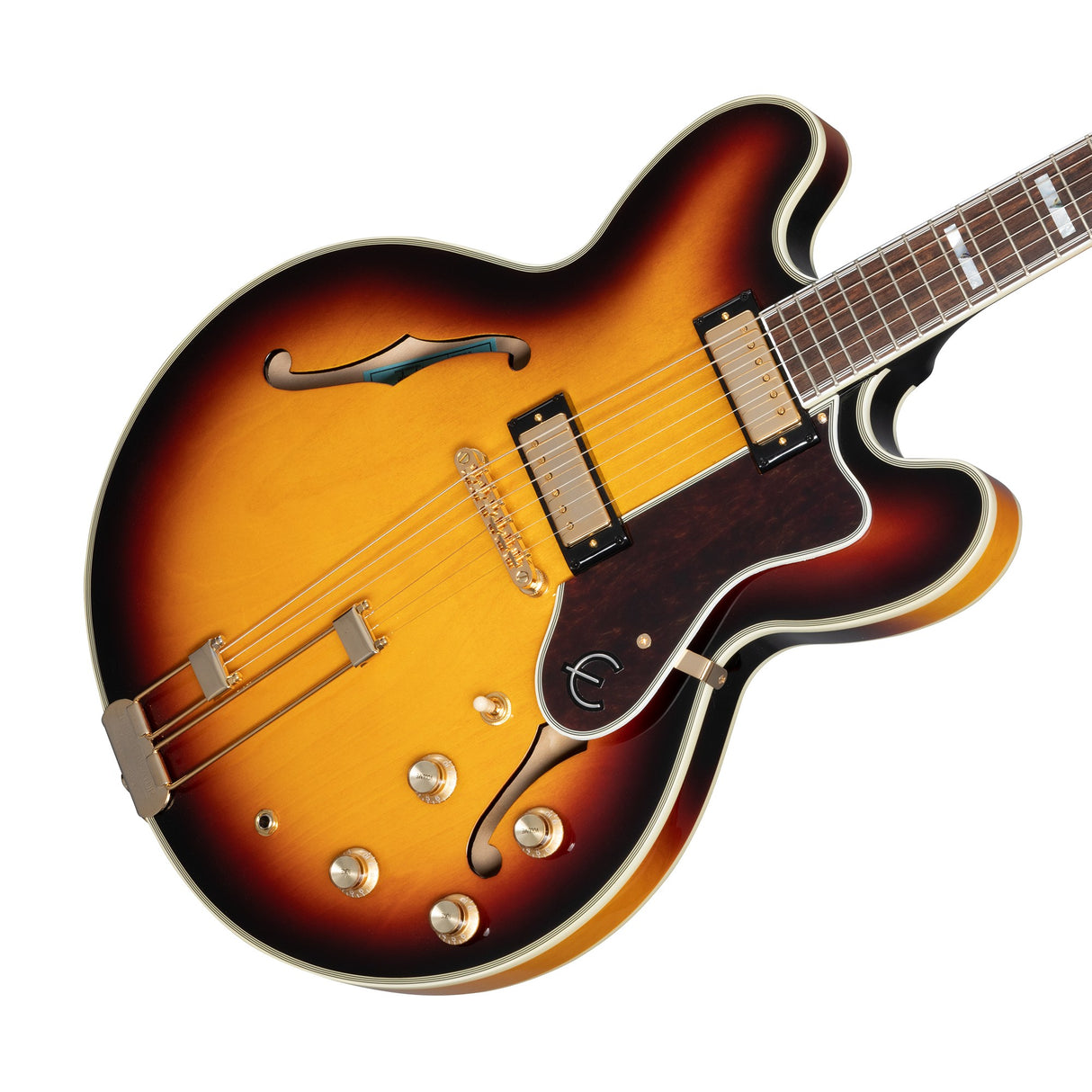 Epiphone Sheraton Semi-Hollow Body Electric Guitar - Vintage Sunburst - New