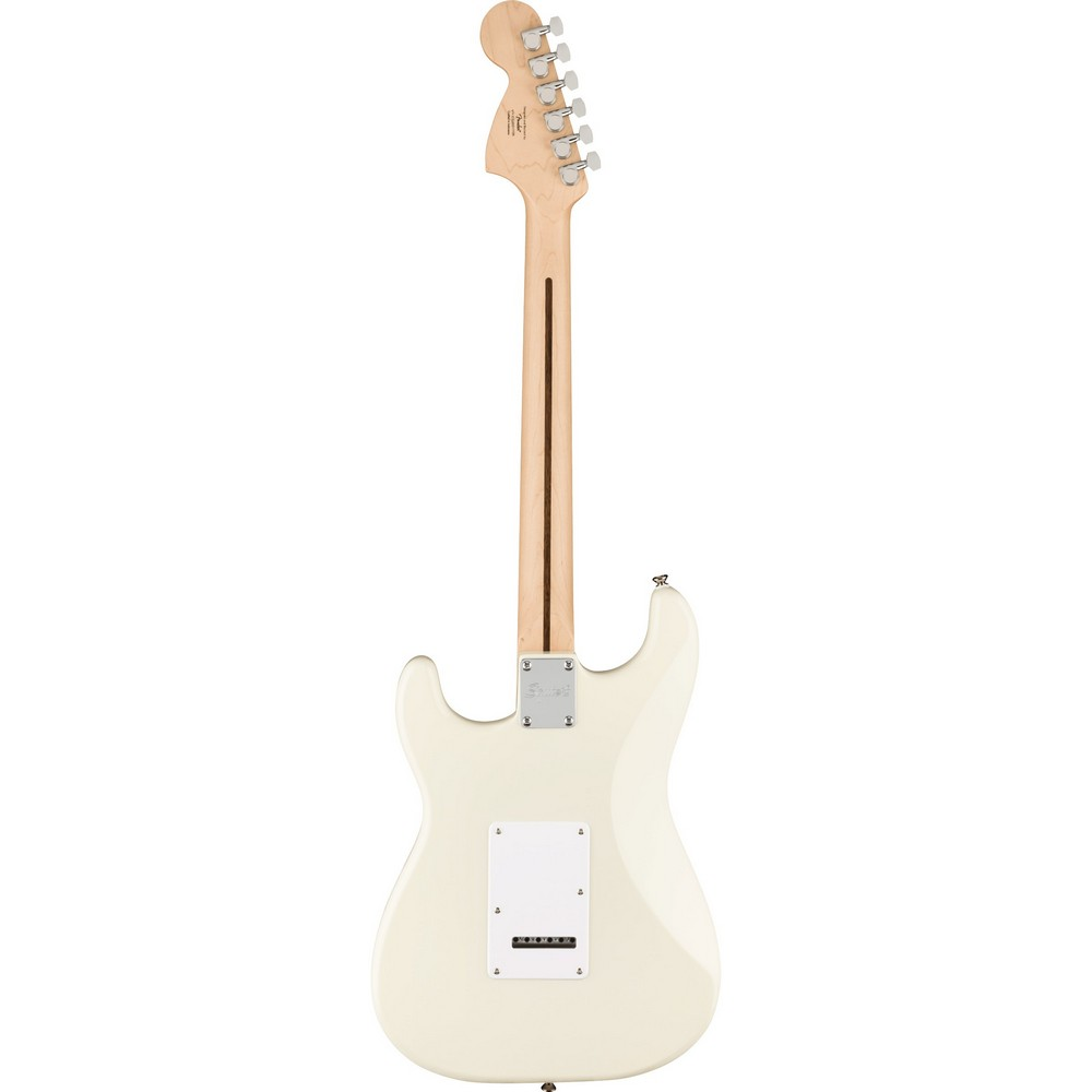 Squier Affinity Series Stratocaster Electric Guitar - Olympic White, Maple Fingerboard