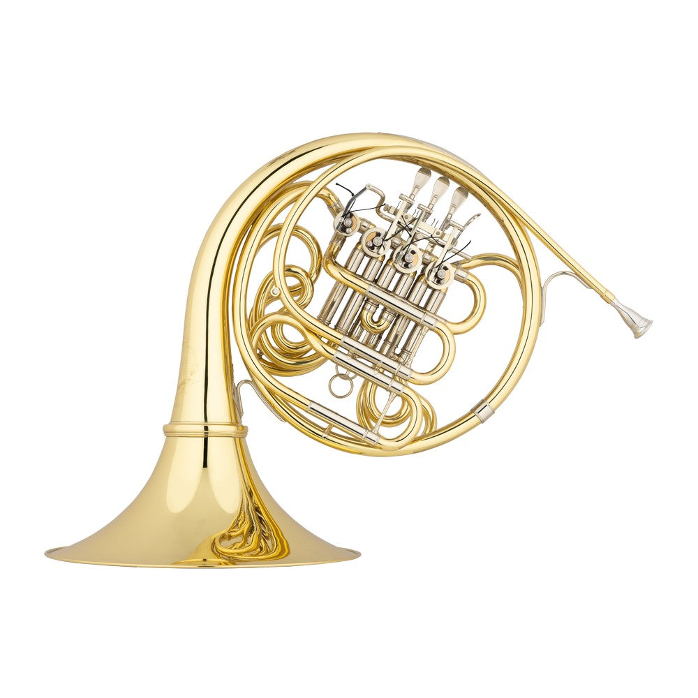 S.E. Shires Q21 F/Bb Double French Horn - Yellow Brass - Detachable Bell - Unlacquered