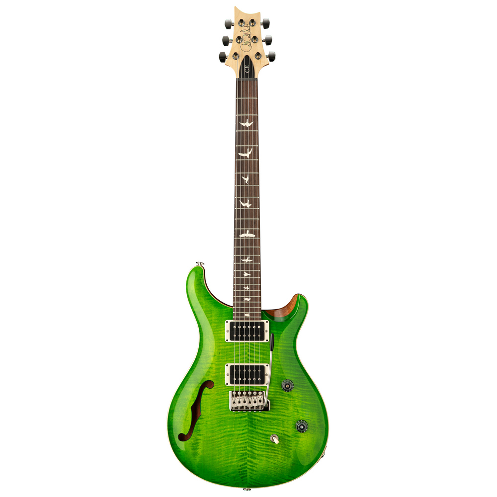PRS 2021 CE24 Semi-Hollow Body Electric Guitar, Eriza Verde - Open Box, Mint