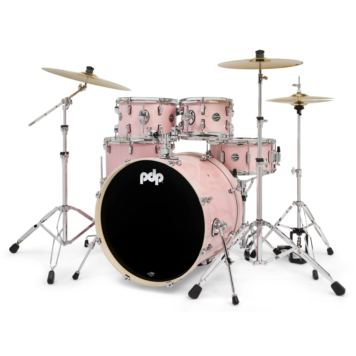 PDP Mainstage 5-Piece Drum Set - Pale Rose Sparkle
