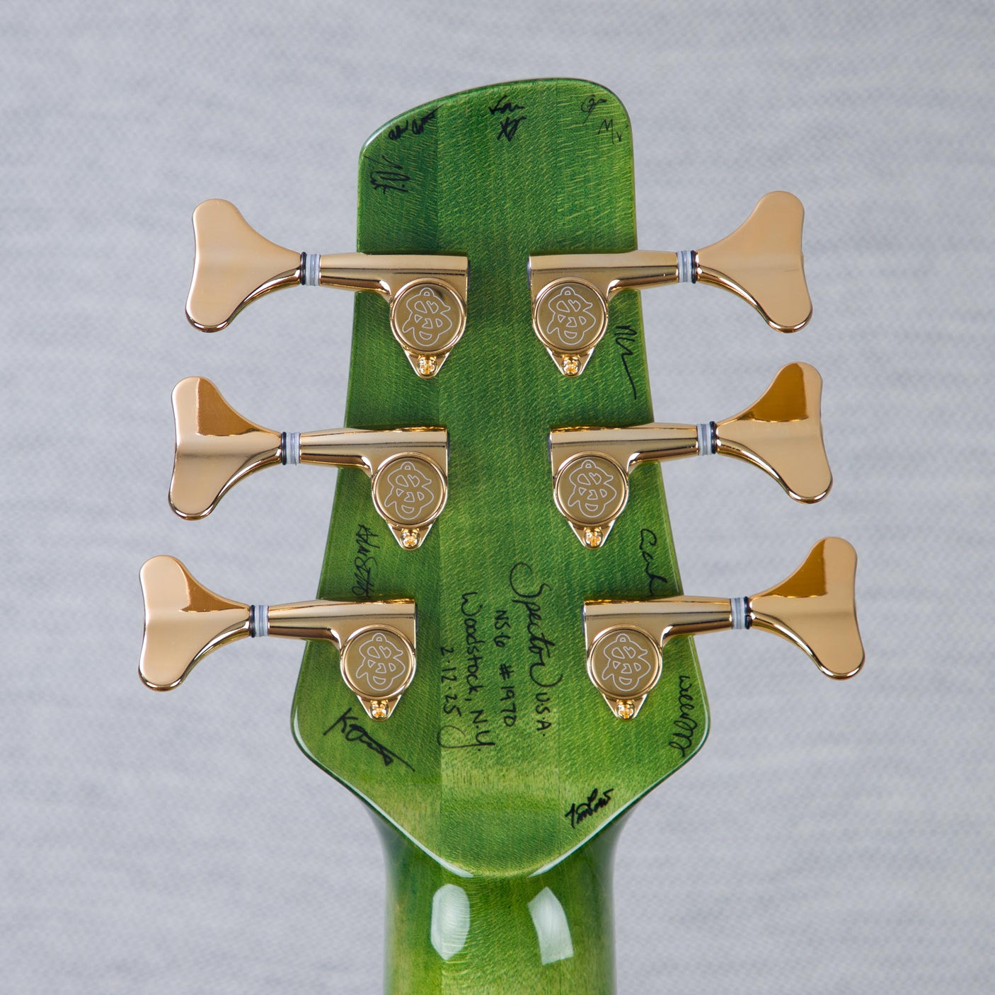 Spector USA NS-6 6-String Electric Bass Guitar - Alien Glow - CHUCKSCLUSIVE - #1970
