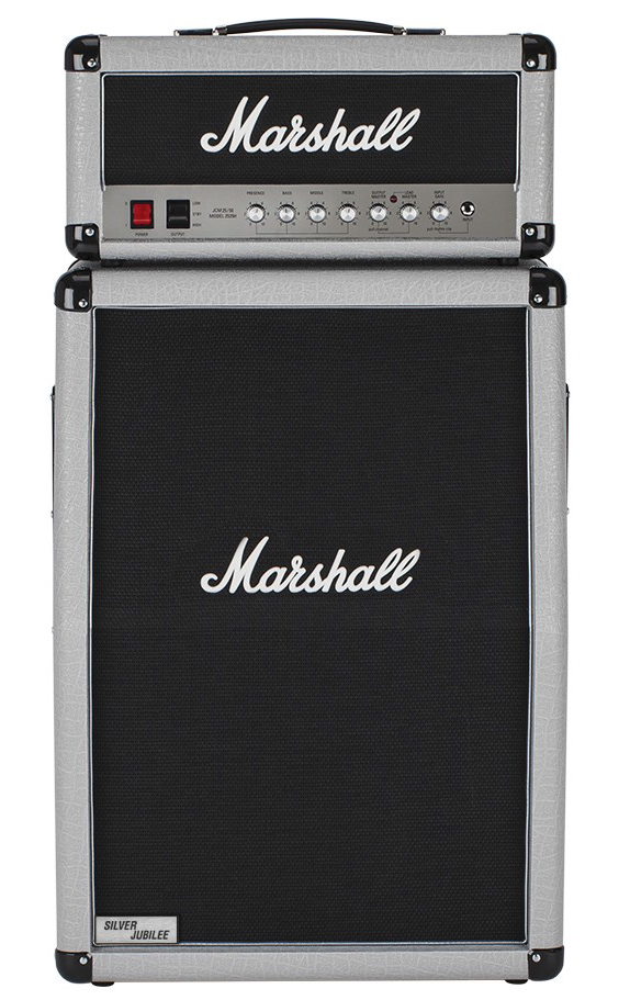 Marshall 2536A 140W 2x12 Silver Jubilee Angled Amplifier Cabinet - New