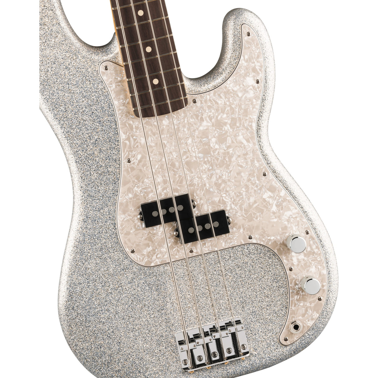 Fender 75th Anniversary Player II Precision Electric Bass Guitar - Diamond Dust Sparkle