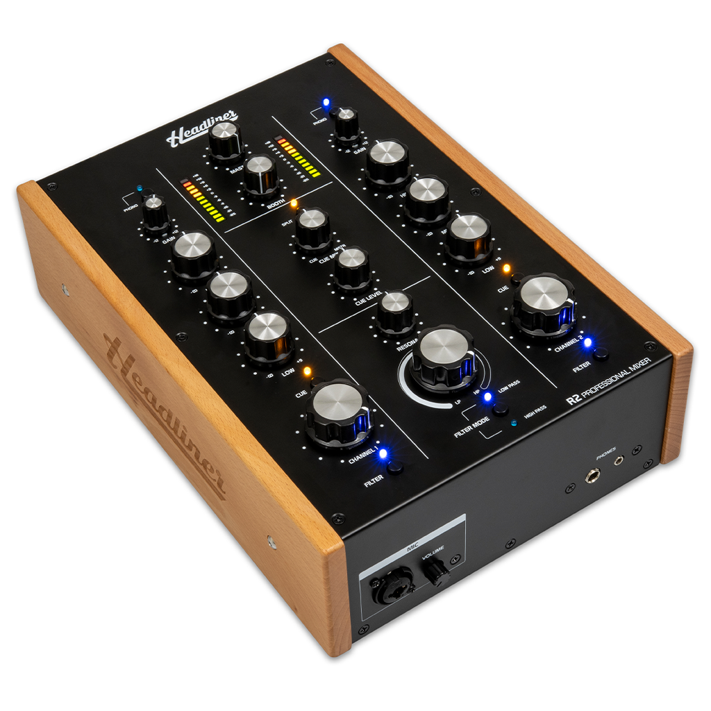 Headliner R2 2-Channel Rotary DJ Mixer