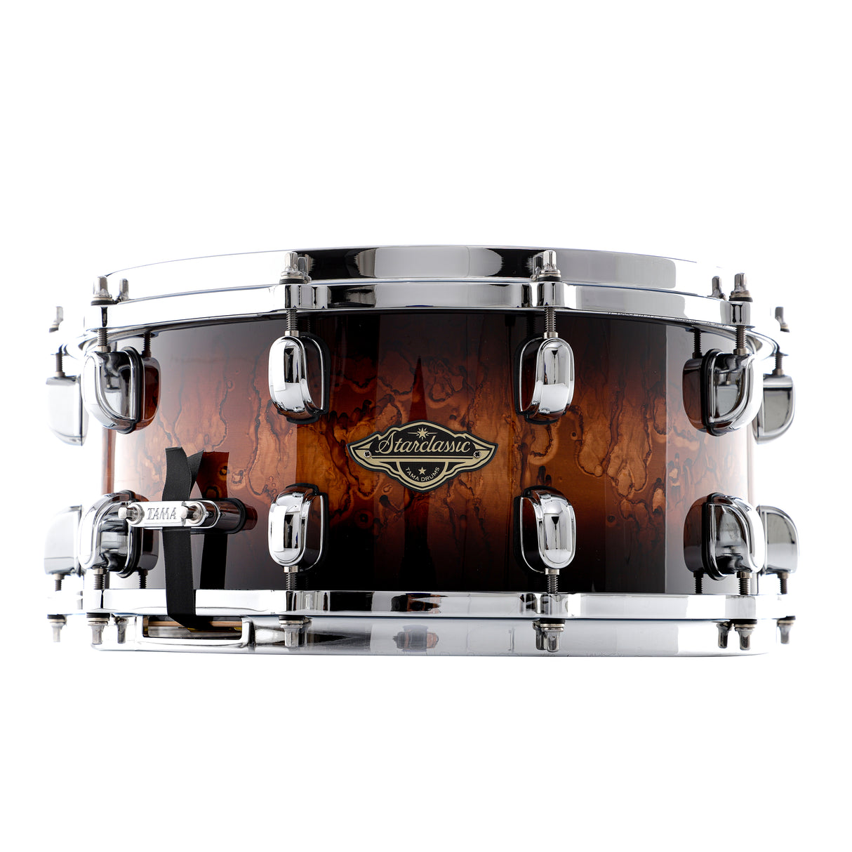 Tama 14" x 6.5" Starclassic Walnut/Birch Snare Drum - Molten Brown Burst - New,Molten Brown Burst