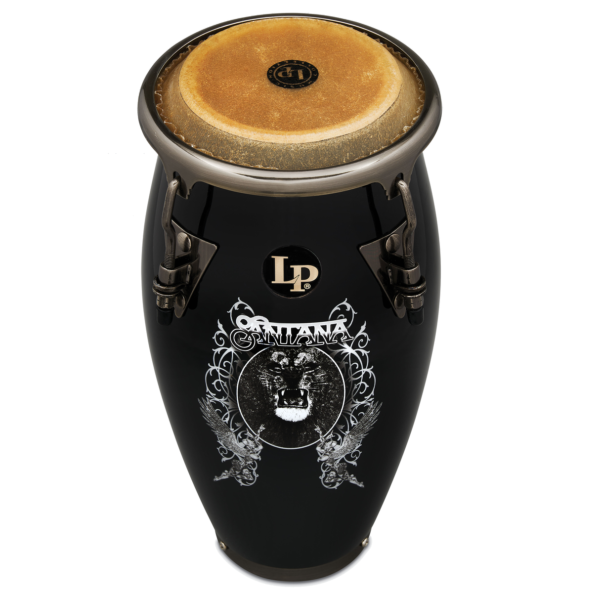 LP Carlos Santana Commemorative Sanata IV (Lion) Mini Tunable Conga - Oak