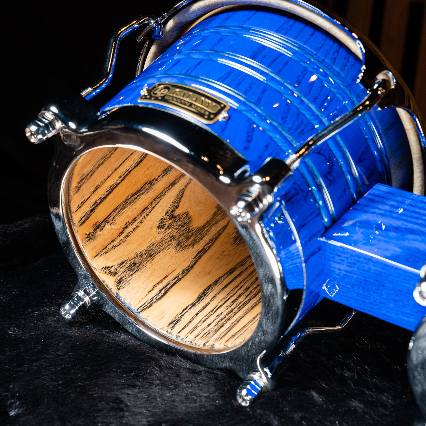 LP Galaxy Giovanni Bongo Set - Blue Ash - CHUCKSCLUSIVE