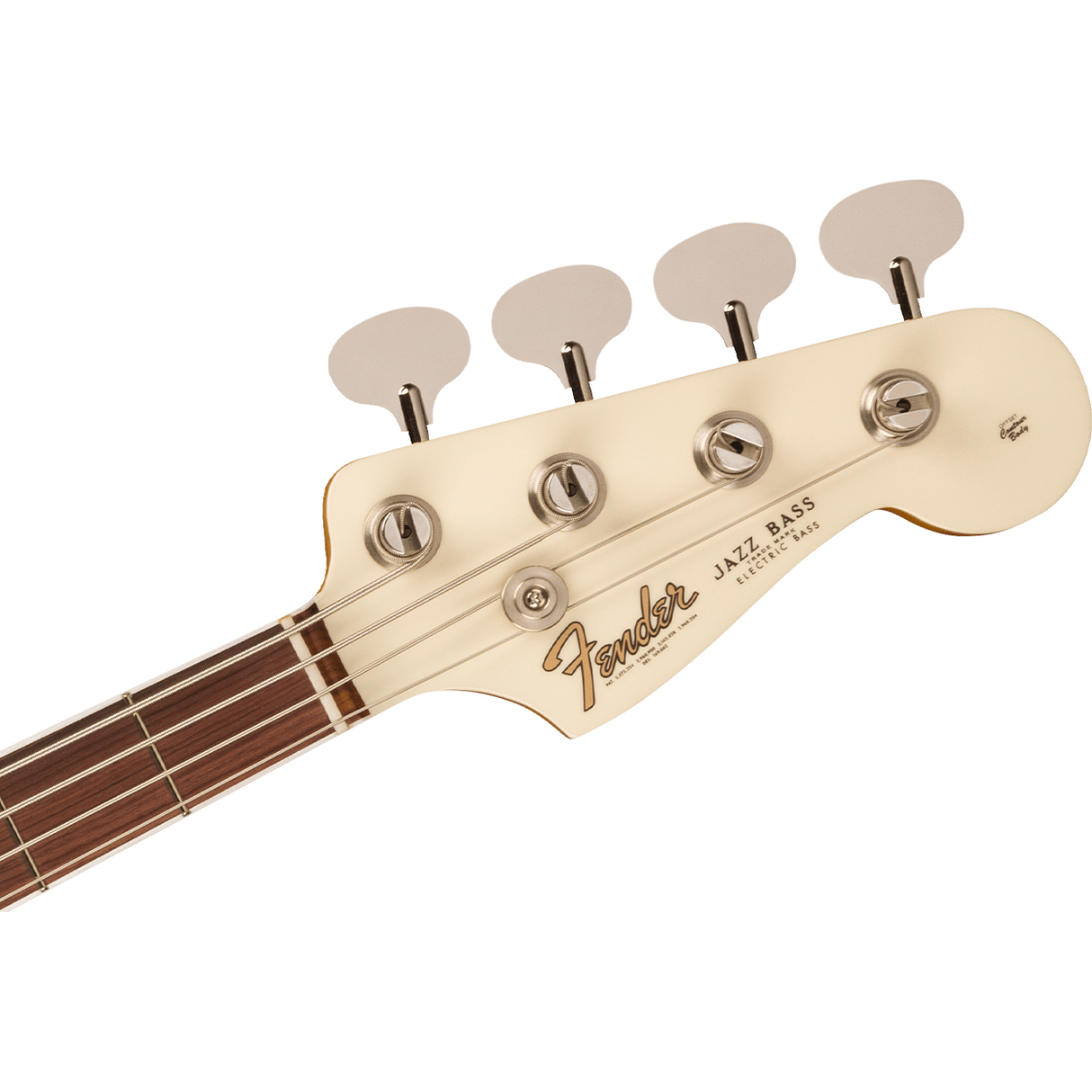 Fender American Vintage II 1966 Jazz Bass Guitar, Rosewood Fingerboard - Olympic White - Mint, Open Box