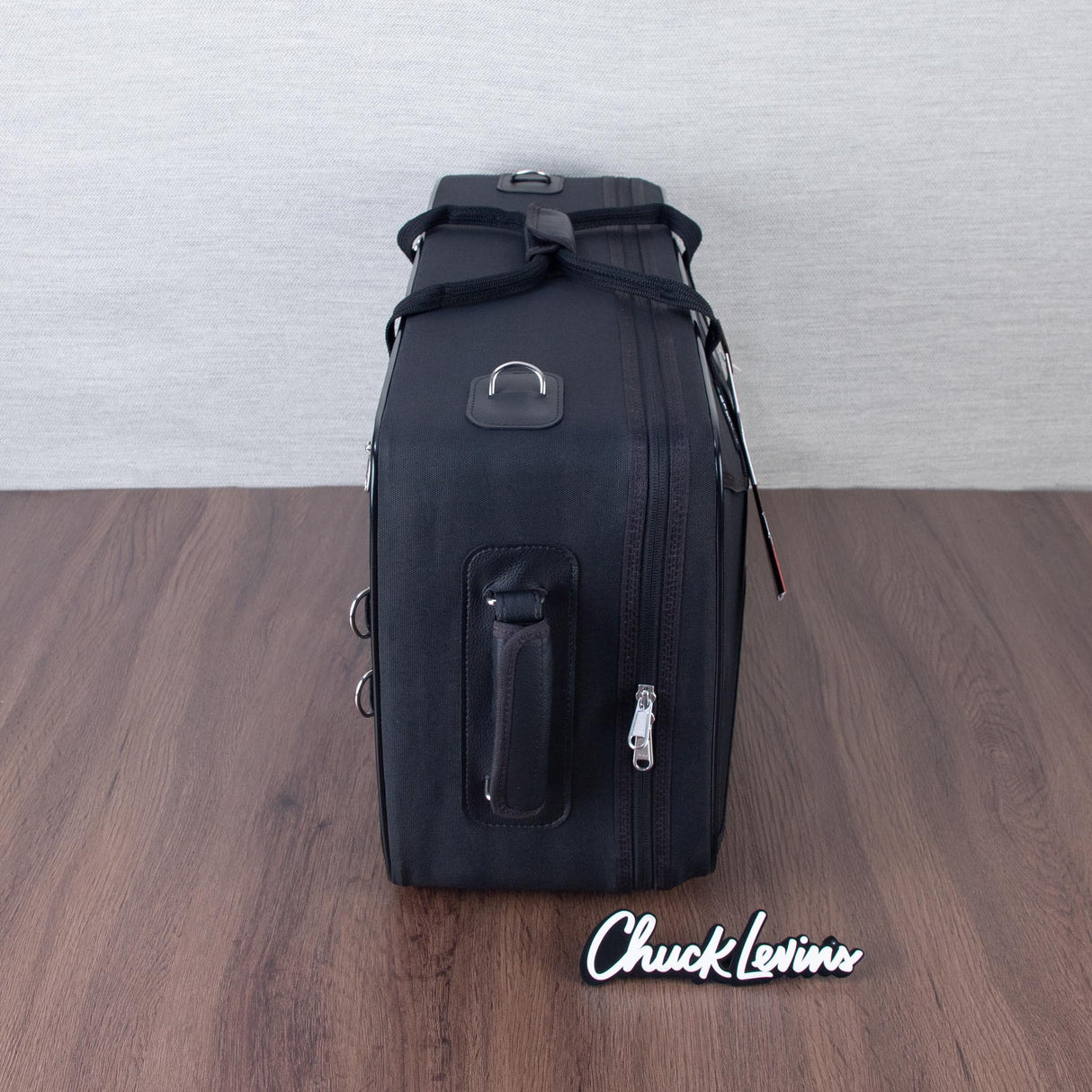 Marcus Bonna Carbon Fiber Quad Case for Alto and Soprano Saxophone, Flute, and Clarinet - Black