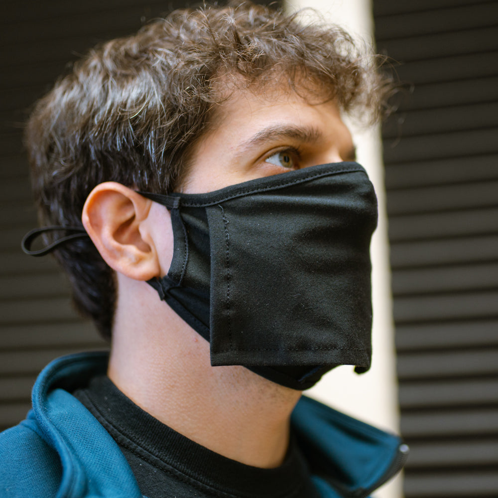 Bell Barrier Face Mask for Wind and Brass Instruments