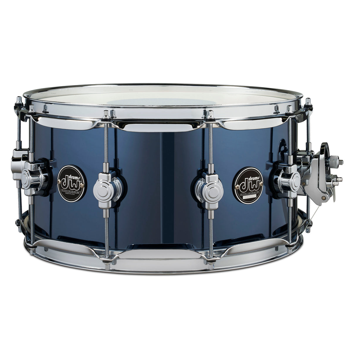 Drum Workshop 14" x 6.5" Performance Series Maple Snare Drum - Chrome Shadow