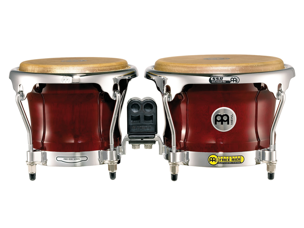 Meinl FWB400CR Professional Series Wood Bongos - Cherry Red