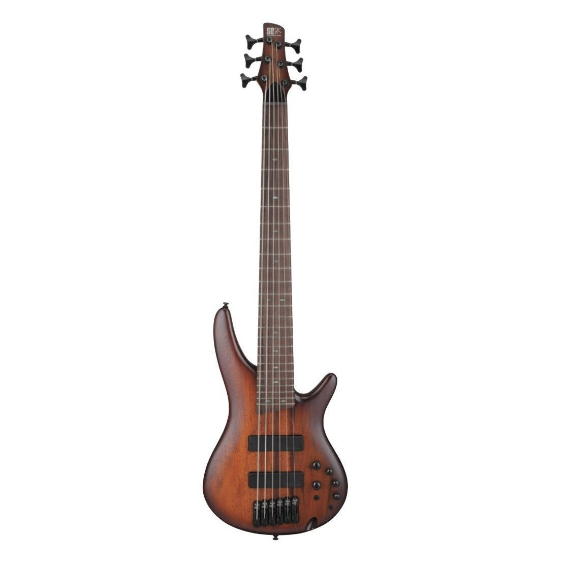 Ibanez SR506A SR Standard 6-String Electric Bass Guitar - Mahogany Brown Burst