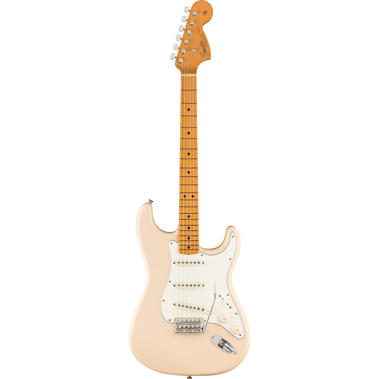 Fender Vintera III Late '60s Stratocaster Electric Guitar, Maple Fingerboard - Olympic White