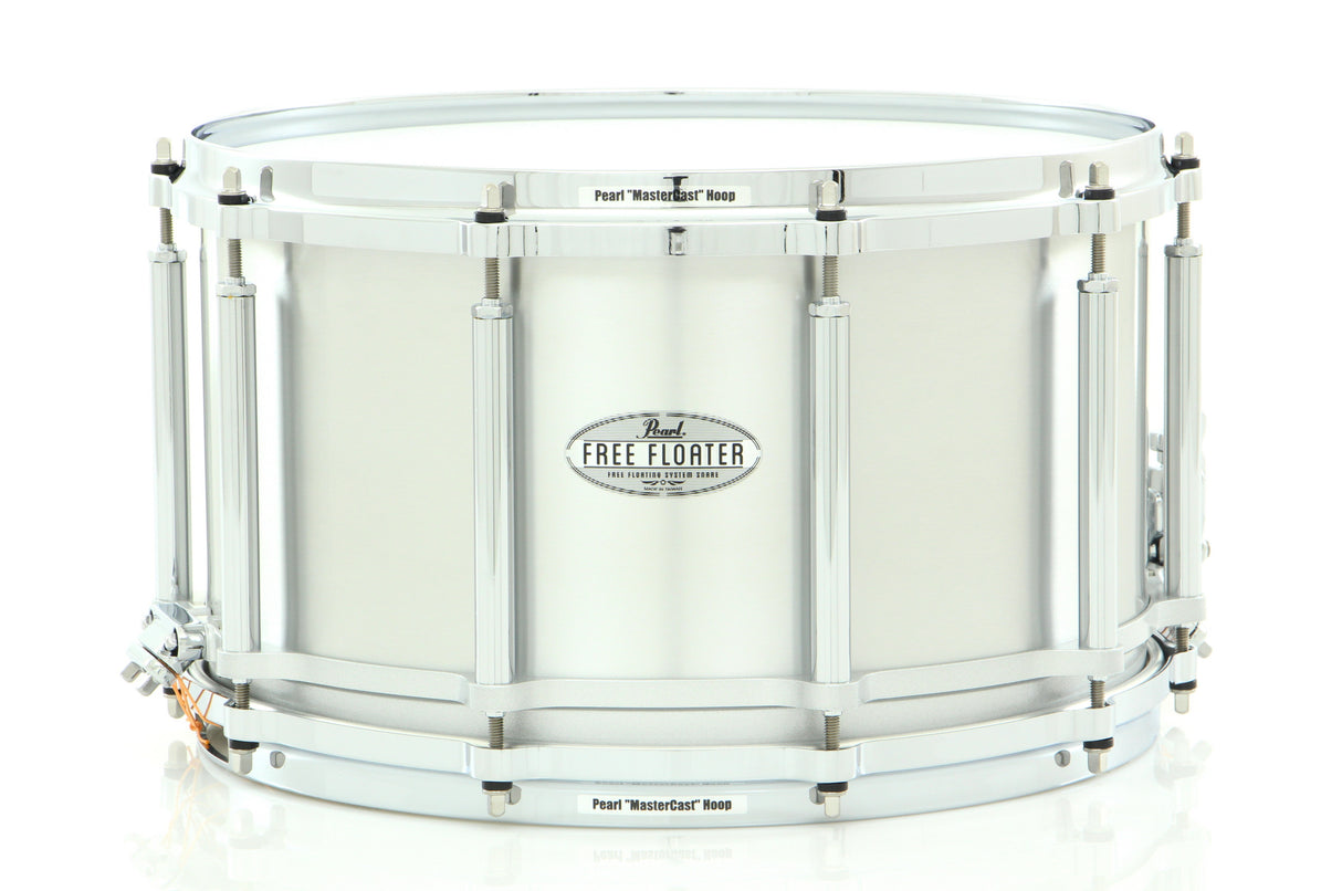Pearl 14" x 8" Seamless Aluminum Free Floating Snare Drum