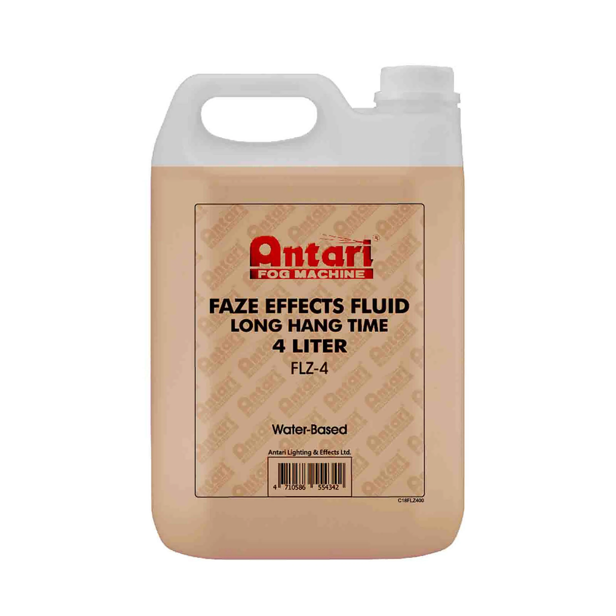 Antari FLZ-4 Premium Super Heavy Water-Based Fazer Fluid - 4-Liter Bottle