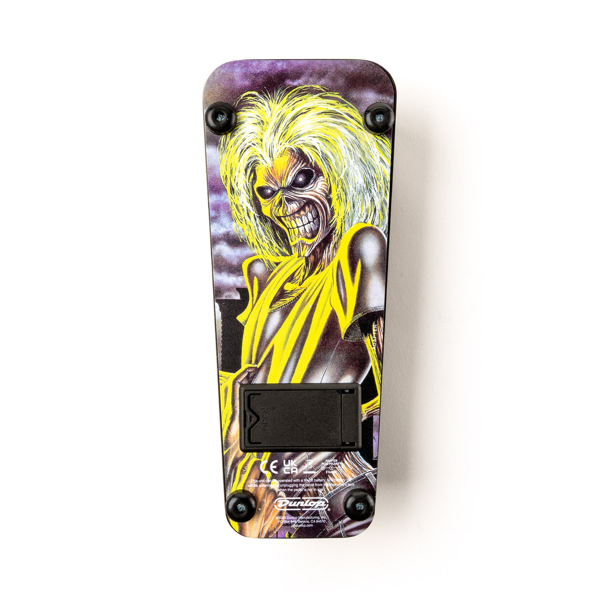 Dunlop Iron Maiden Killer Cry Baby Wah Guitar Effects Pedal
