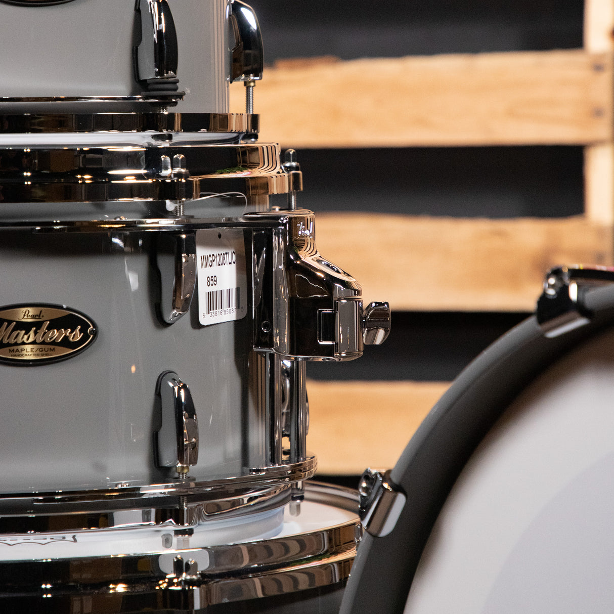 Pearl Masters Maple Gum 4-Piece Shell Pack - Putty Gray