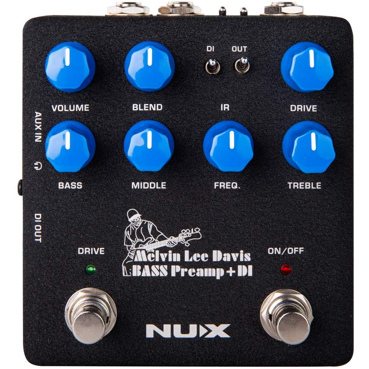 NUX Effects NBP-5 Melvin Davis Bass Preamp