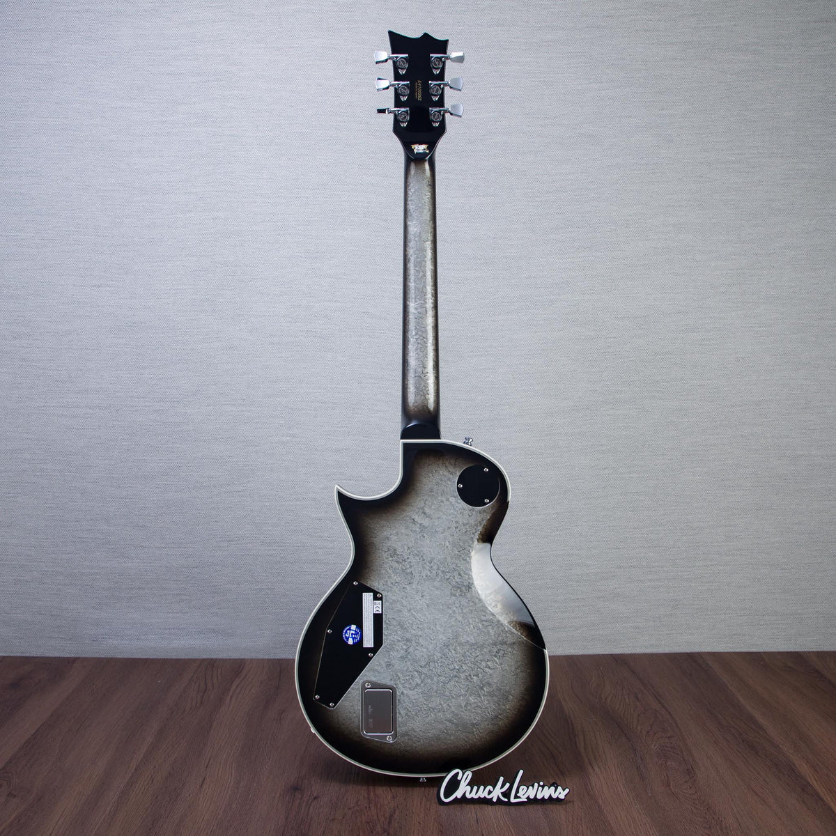ESP Original Eclipse CTM Electric Guitar - Silver Liquid Metal Burst - #E4100262