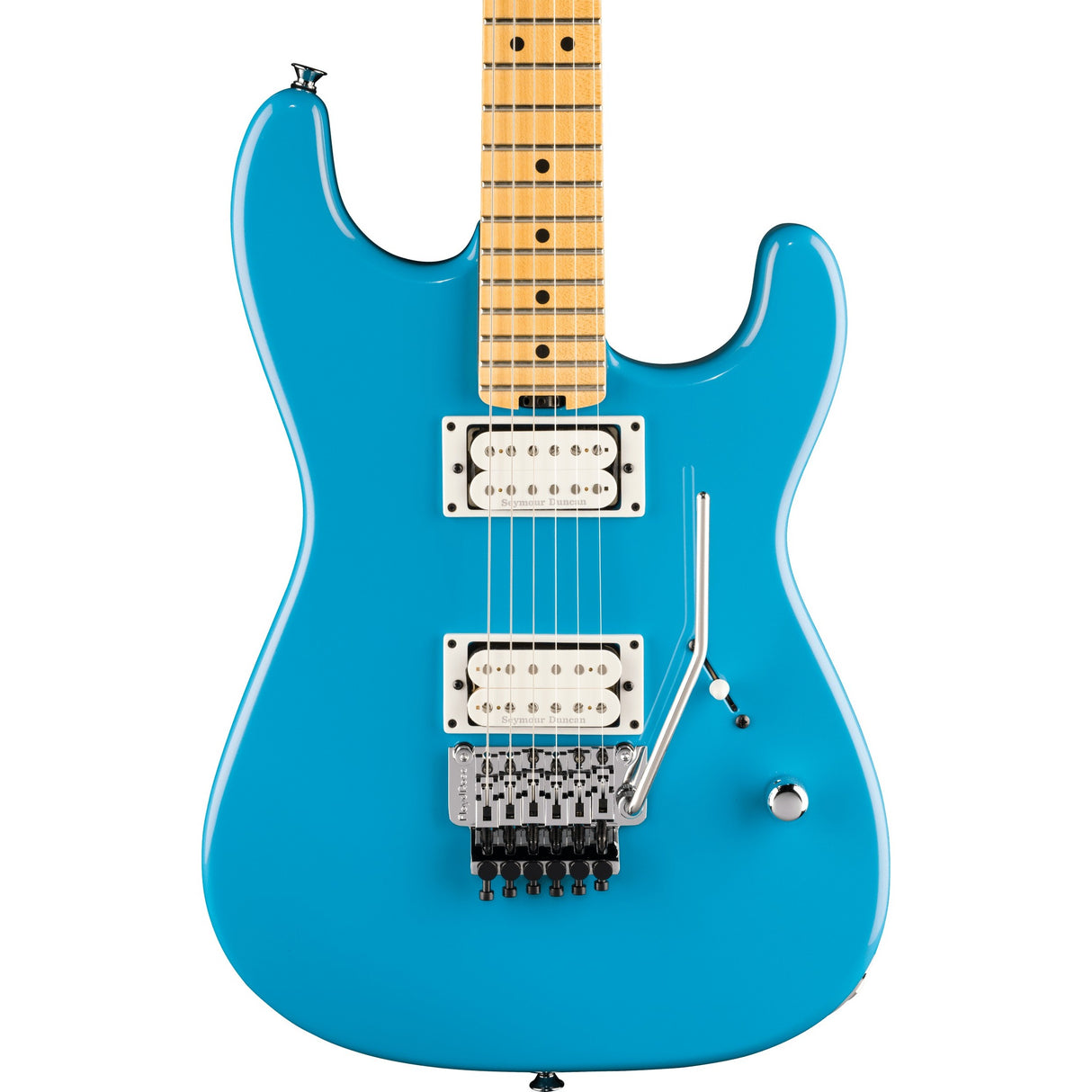Charvel American Neo-Classic San Dima SD1 Electric Guitar, Maple Fingerboard - Robin's Egg Blue