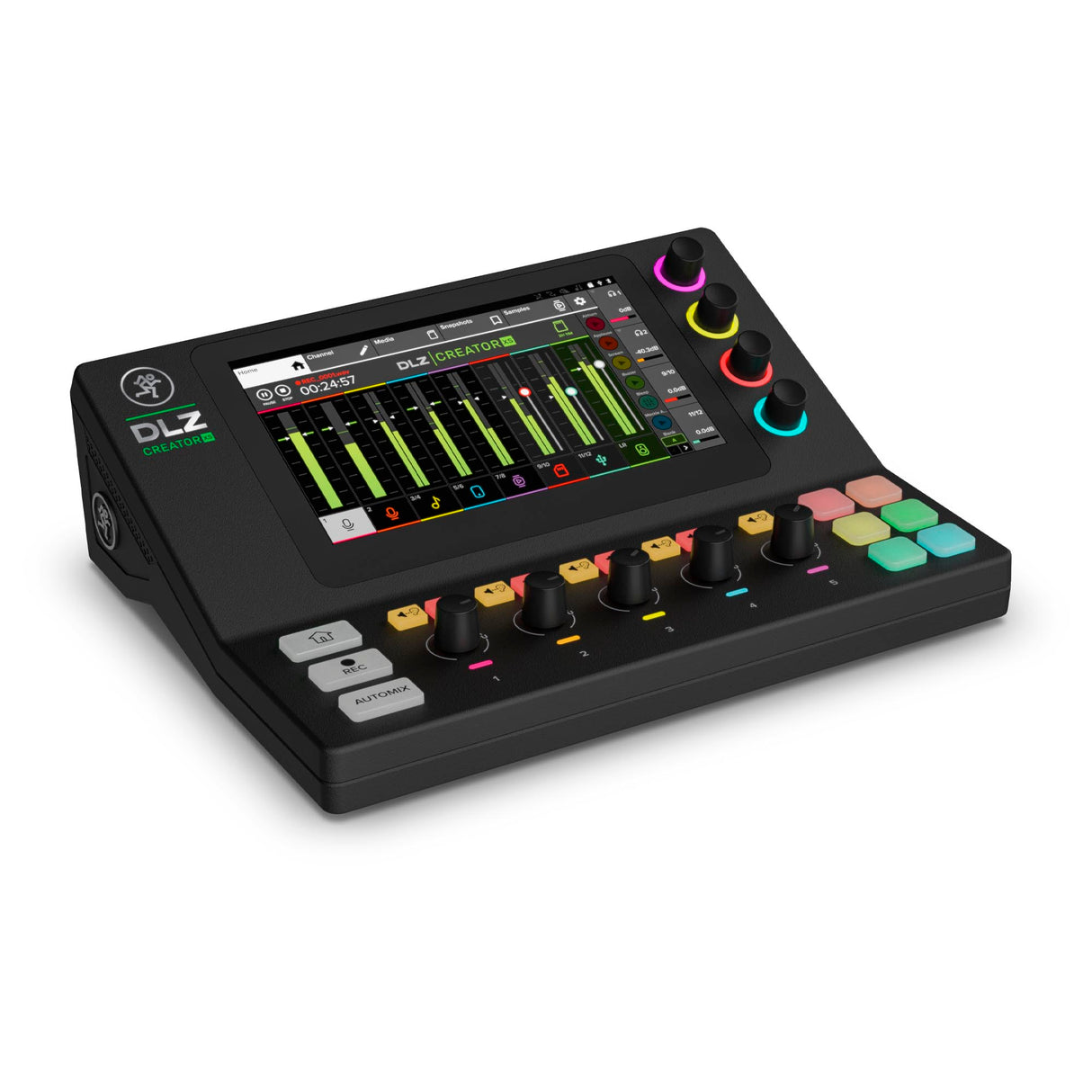 Mackie DLZ Creator XS Adaptive Digital Streaming Mixer - Mint, Open Box