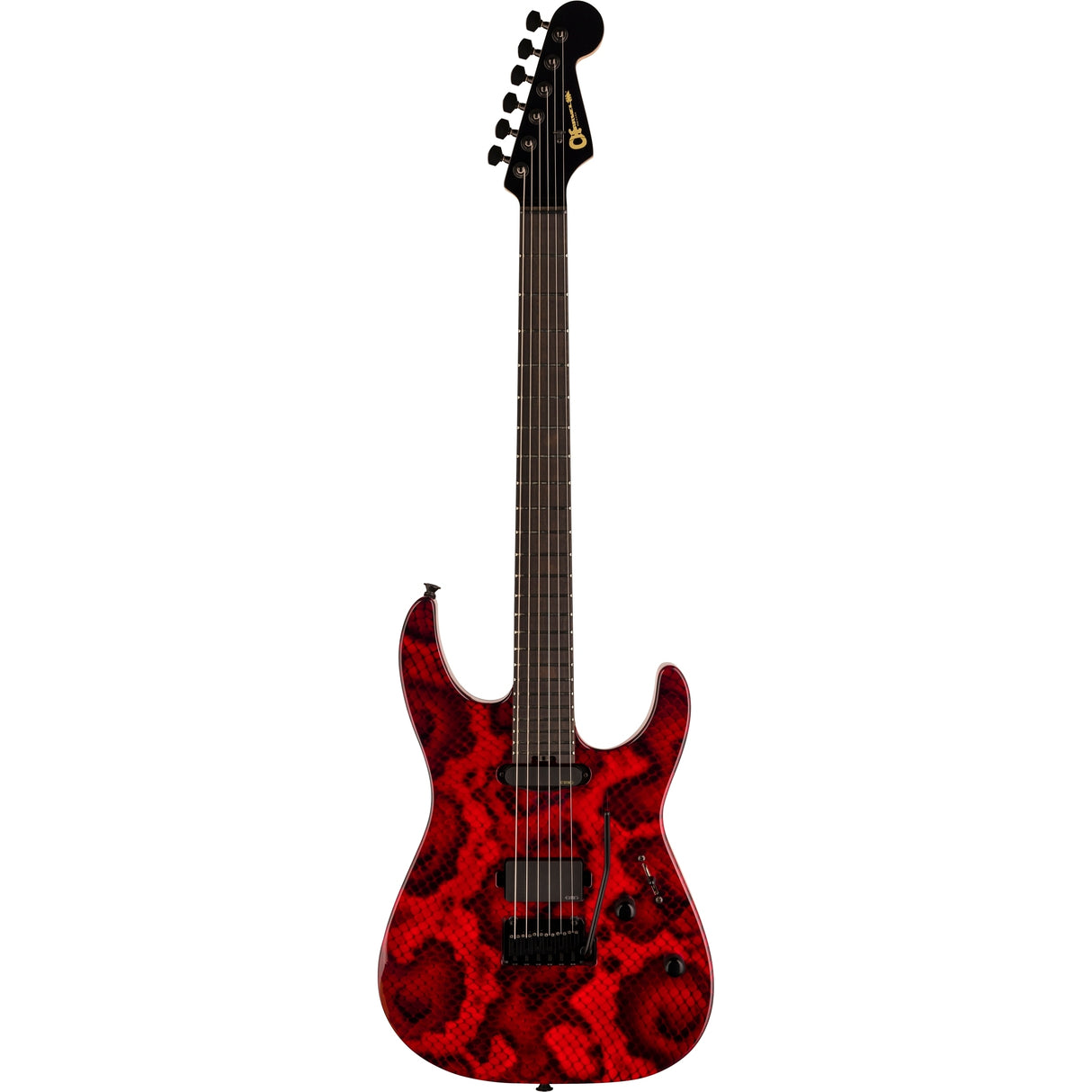 Charvel Custom Shop USA Special Edition DK24 - Red Snakeskin - Preorder