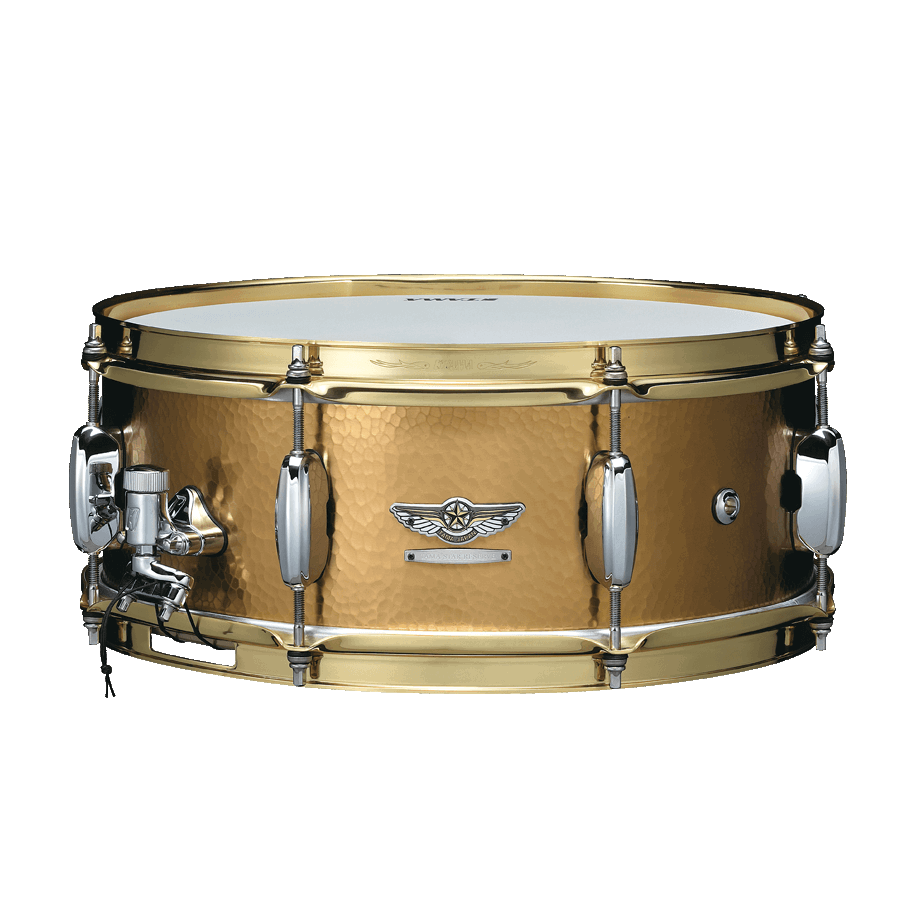 Tama 14" x 5.5" STAR Reserve Hand Hammered Brass Snare Drum