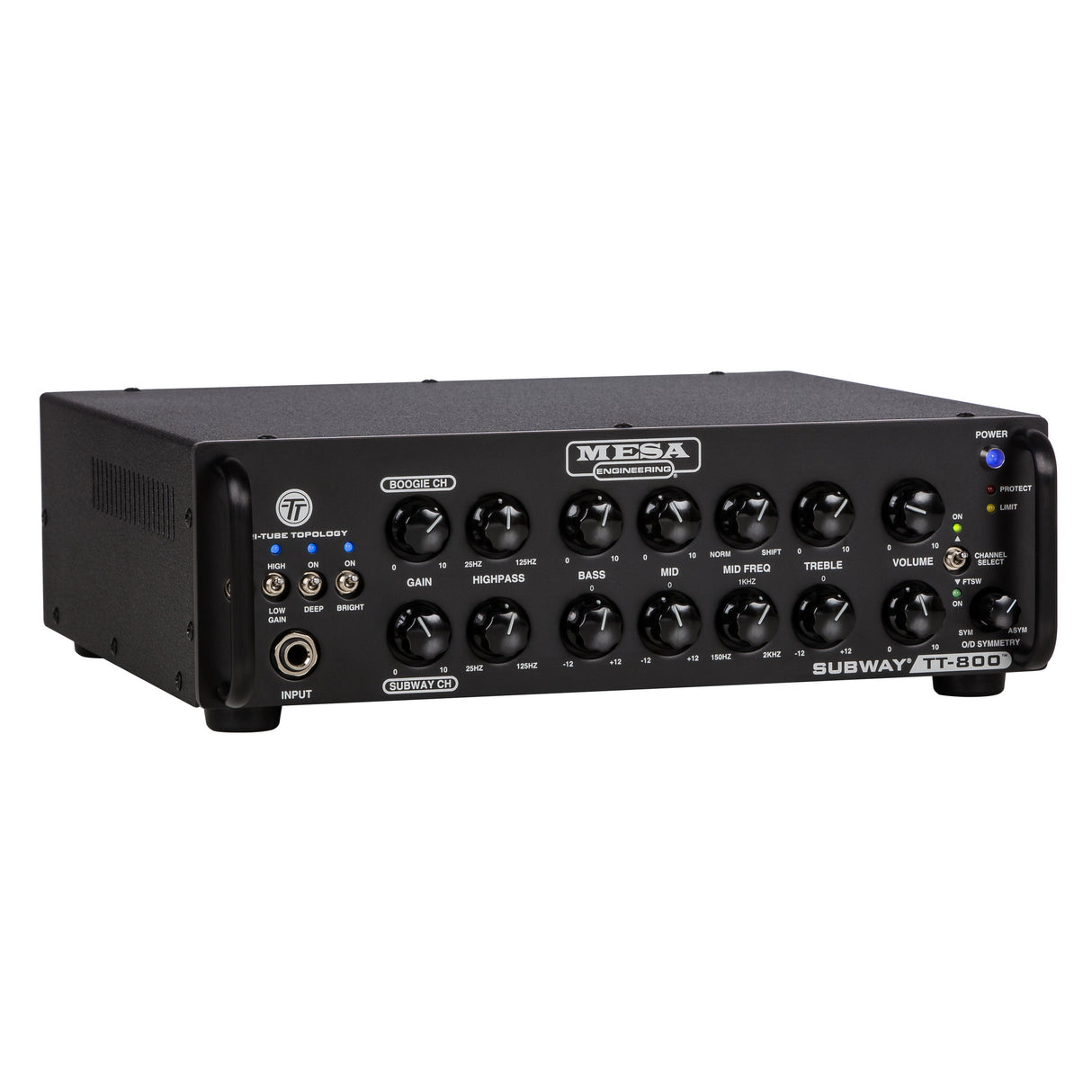 Mesa/Boogie Subway TT-800 Lightweight 800-Watt Bass Amp Head - New