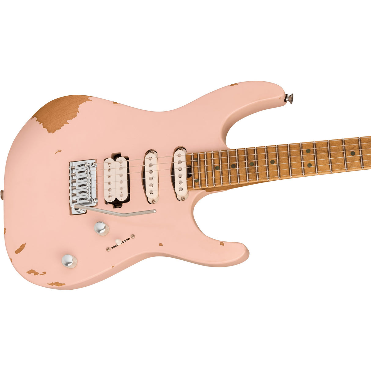 Charvel Rick Graham Pro-Mod DK24 Signature Electric Guitar - Worn Shell Pink