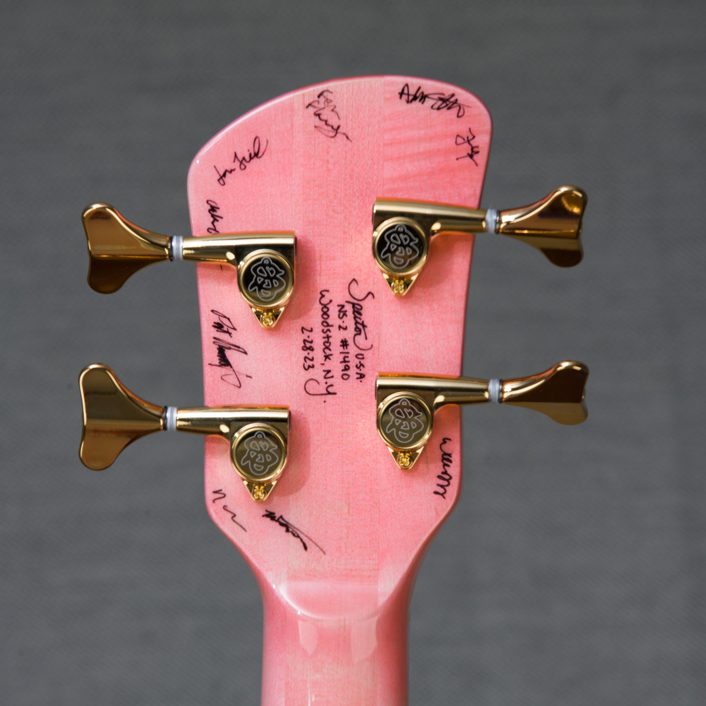 Spector USA Custom NS2 Bass Guitar - Abstract - CHUCKSCLUSIVE - #1490