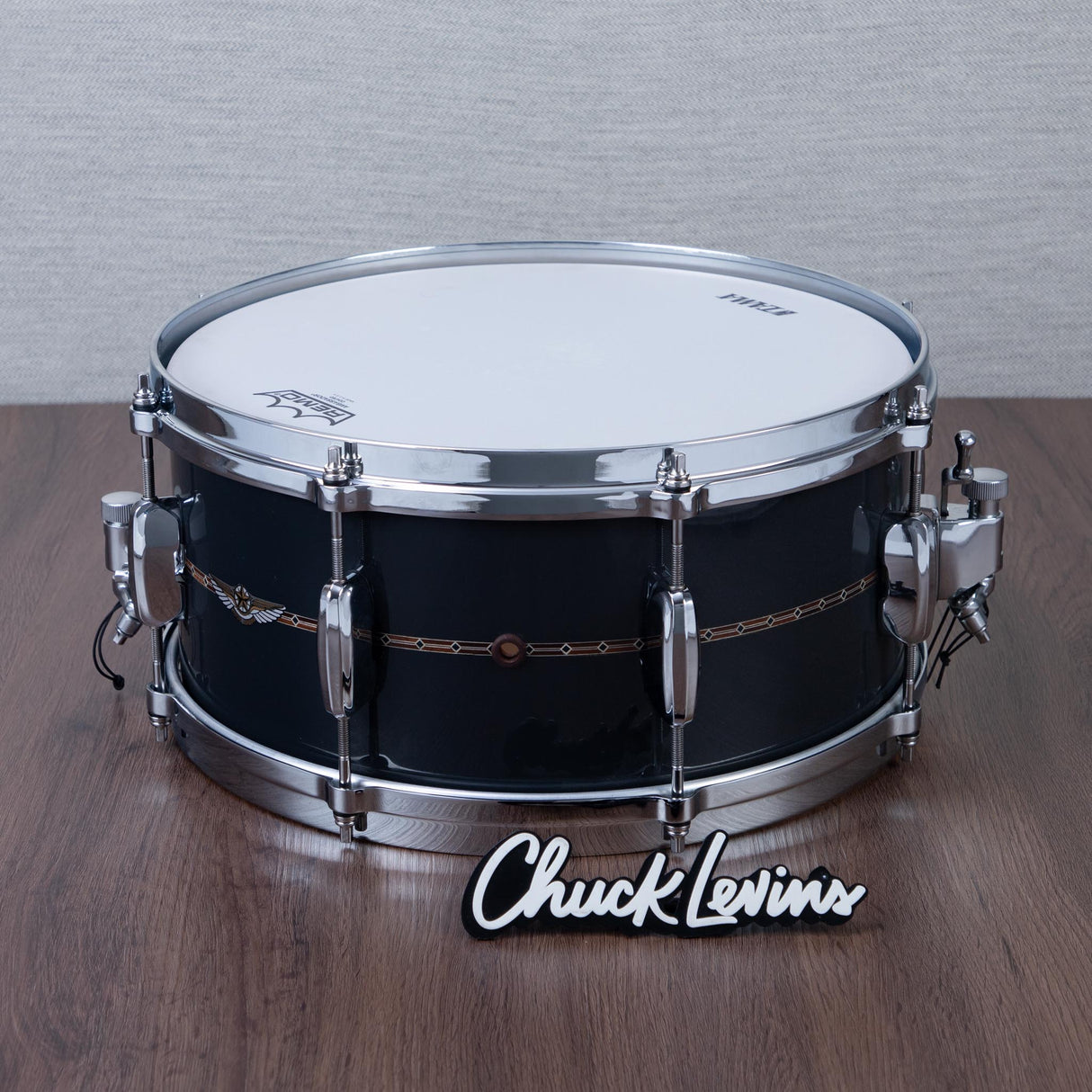Tama Star Maple 6.5x14 Snare Drum - Smoky Black